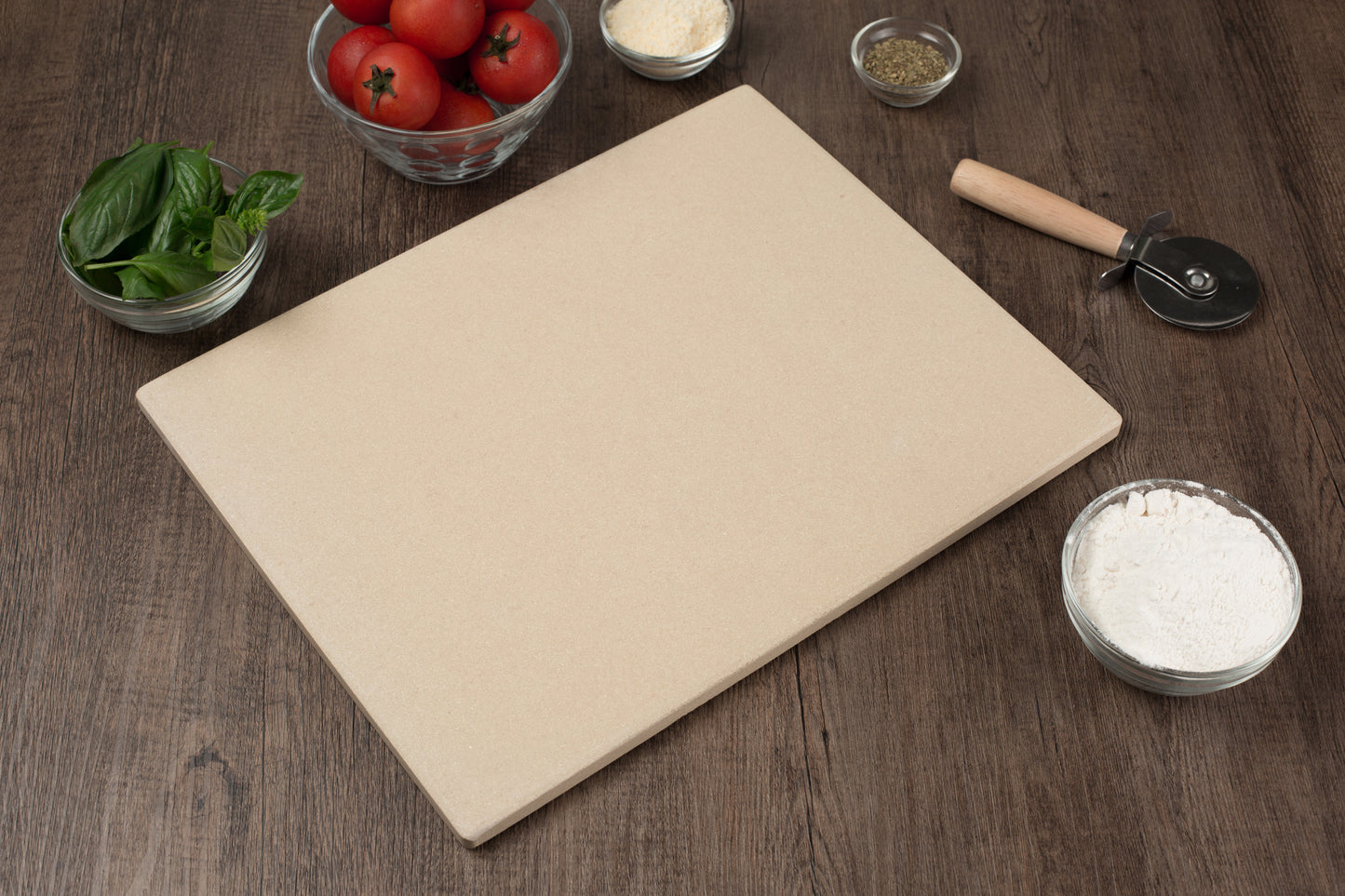 11.8" x 15.8" x 0.6" Rectangular Pizza Stone